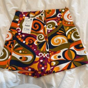Zara high waisted shorts